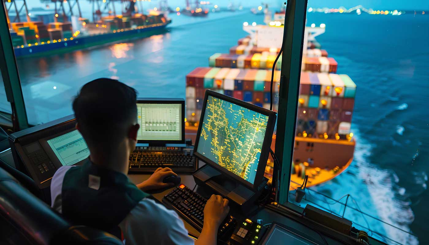 Customer support concept for Omega Shipping Agency answering common shipping and port agency questions