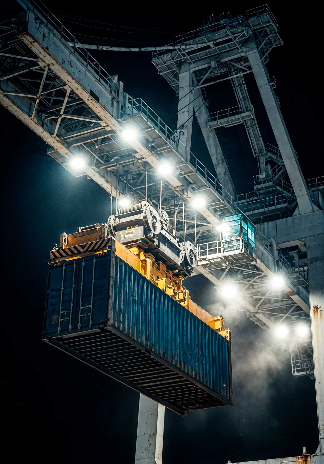 Customer support concept for Omega Shipping Agency answering common shipping and port agency questions